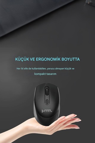 Bluetooth Şarj Edilebilir Kablosuz Ve Çift Mod Sessiz Mouse 800 - 1200 - 1400 Dpı Mt8122 Diğer