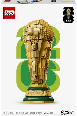 LEGO® Editions FIFA Dünya Kupası Resmi Kupa 43020 - 12 Yaş Üzeri Çocuklar için İnsan Figürü İçeren Oyuncak Yapım Seti (2842 Parça)