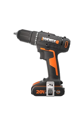 Worw  Wx108 20Volt/2.0Ah Li-ion Çift Akülü Profesyonel Şarjlı Matkap