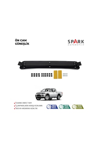 Mitsubishi L200 2007-2015 Yıl Aralığı Uyumlu Ön Cam Güneşliği