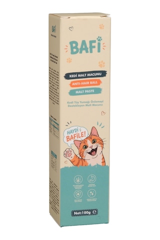 Bafi Anti-hair Ball Kedi Malt Macunu 100 G