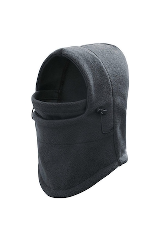 Wezone Çocuklar İçin Polar Balakava - Kışlık Sıcak, Rüzgar Geçirmez Ve Nefes Alabilir Yüz Maskesi Açık Gül Kırmızısı/koyu Gri