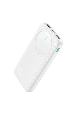 Joyroom Jr-pbf12 10.000 Mah Çok Çıkışlı Led Power Bank Beyaz