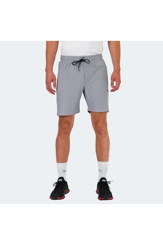 Slazenger OGNIA Erkek Cepli Fıtness Gri Şort