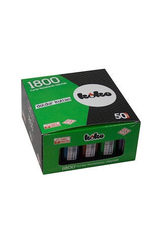 Mixoyuncak Çakmak  1800 Turbo Şeffaf Çakmak Rüzgarda Sönmeyen 50'Li