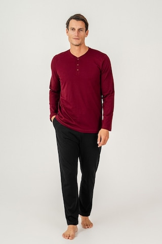 Arnetta Erkek Bordo Pijama Takımı Ar3694-s-v3 Kırmızı