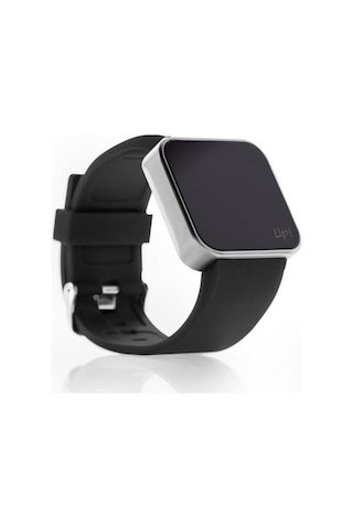Upwatch İsim Yazılabilir Touch Matte Silver And Black Strap Unise