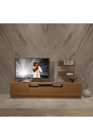 Decoraktiv Trendstyle 4s Mdf Tv Ünitesi Tv Sehpası Ceviz