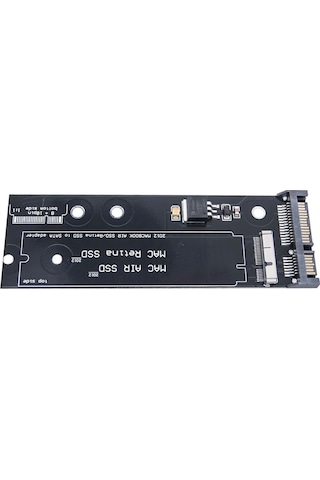Apple Uyumlu MacBook Air Retina 2012 Ssd 7+17 Pin To Sata Çevirici Adaptör