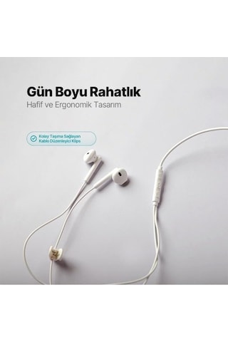 Ttec Rio 2 Usb-c Stereo Mikrofonlu Kulakiçi Kulaklık Beyaz 2kmm14b 2KMM14B