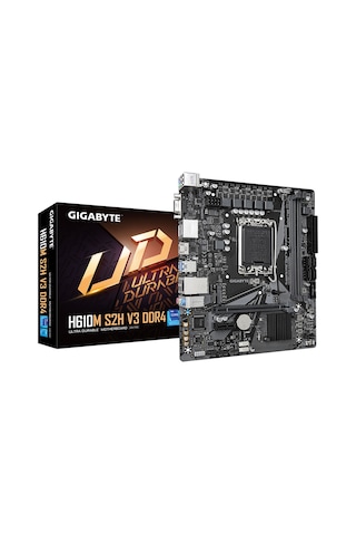 Gigabyte H610M-S2H-V3 3200 MHz DDR4 Intel Lga1700 Micro ATX Anakart