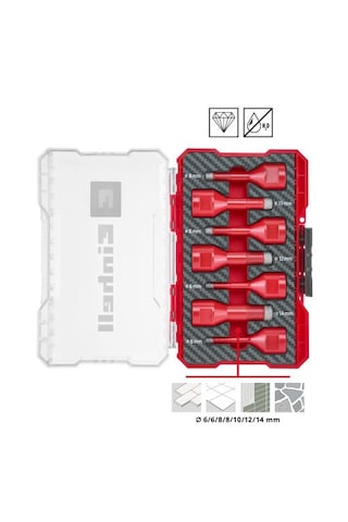 Einhell Taş Delici Uç Seti 7 Parçam-Case Kutu - 49500400