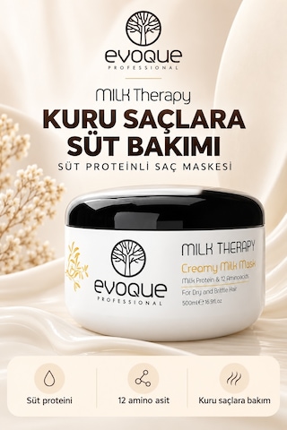Evoque Milk Therapy Süt Maskesi 500 ML