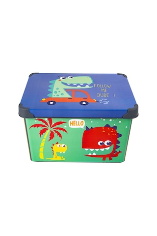 Qutu Style Box Dude Dekoratif Kutu- 20 Litre
