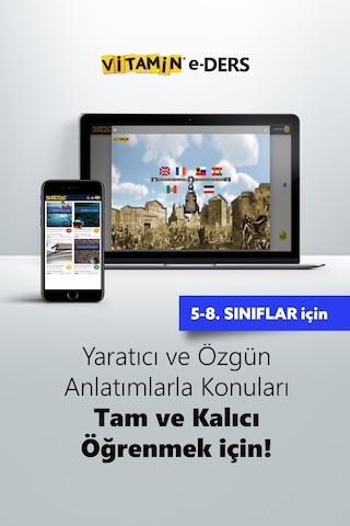 8. Sınıf LGS İnkılap Tarihi (e-Ders) | 2095 Soru, 2591 Dakika Video | Animasyonlu Haritalar