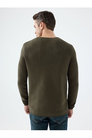 LOFT Regular Fit Erkek Kazak Lf2040999 Q1.v1 Haki