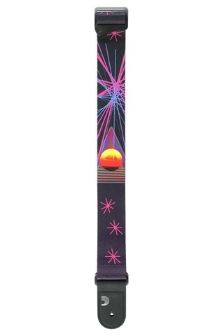 D'addario 50run80 Gitar Askısı Neon Stars