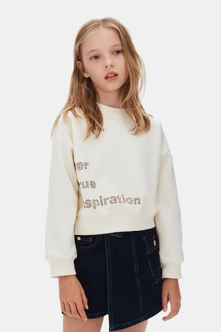 Xo Kids Kız Çocuk Sweatşirt 8-14 Yaş 39326 Krem