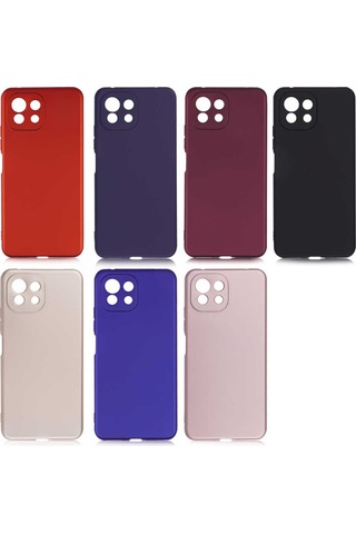 Xiaomi Mi 11 Lite Kılıf Soft Mat Premier Case