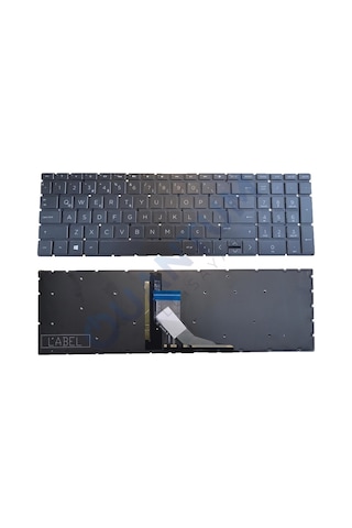 HP Uyumlu 250 G7 6Mp68Es, 255 G7 9Hr32Es Işıklı Klavye - 451607972