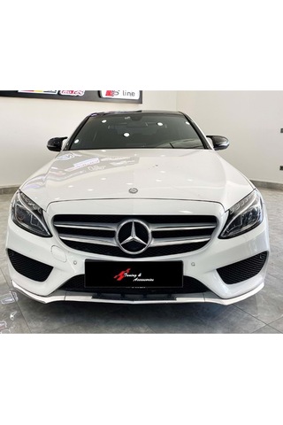 Mercedes W205 C Serisi 2015 Sonrası Batman Yarasa Ayna Kapağı Piano Black Abs Plastik