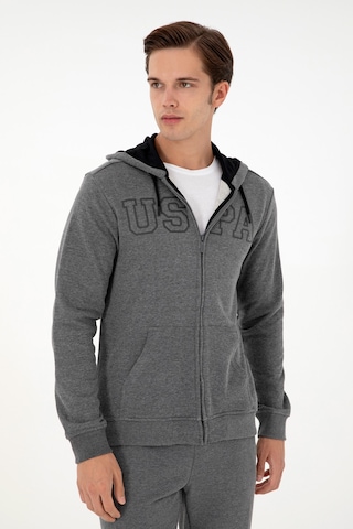 U.s. Polo Assn. Erkek Antrasit Melanj Sweatshirt 50295172-vr081 Antrasit Melanj
