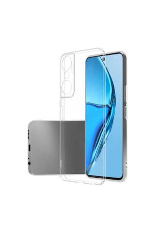 Infinix Uyumlu Hot 20 Kapak Kamera Korumalı Süper Silikon Şeffaf Kılıf