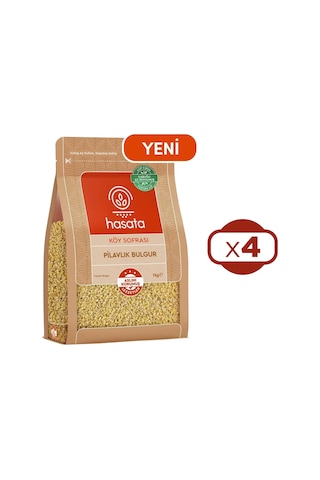 Hasata Köy Sofrası Pilavlık Bulgur 1000 Gr X 4 Adet