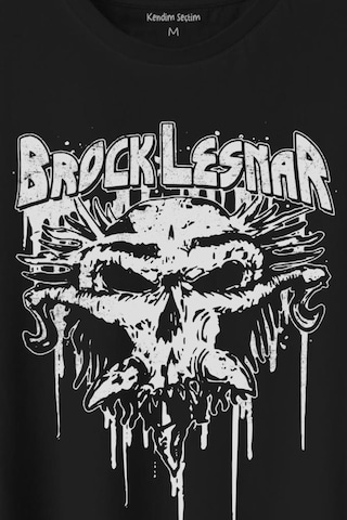Brock Lesnar Logo Wwe Ufc Amerikan Güreşi Spor Baskılı Tişört Unisex T-shirt 001