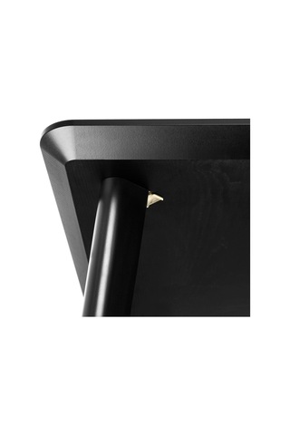 Mutfak Masası Takımı, Siyah-bej, 4 Sandalyeli siyah