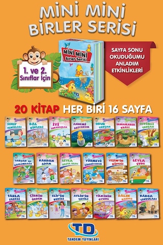 1. Sınıflar Için Okumayı Hızlandıran Eğlenceli Hikaye Seti 40 Kitap