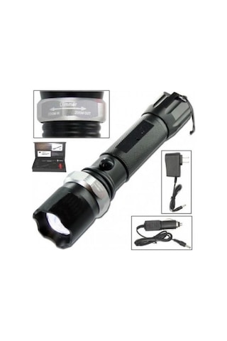 , Zoomlu Şarjlı El Feneri F61873