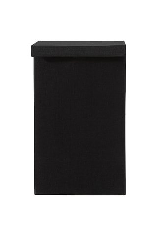 Mudo Home Boho Fold Çamaşır Sepeti Siyah 37x36,5x60 Cm 696123