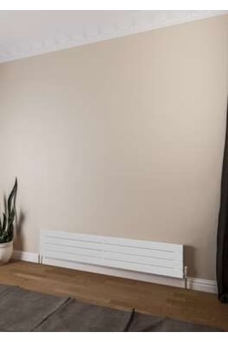 Warma Teos Yatay Çelik Radyatör 1600x295 Beyaz Ral 9016 Gloss 80