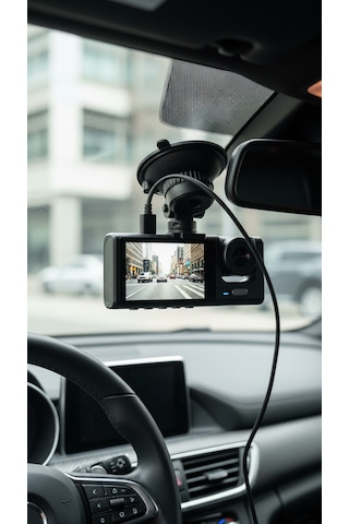 Wifi Destekli Black Box 1080p Araç İçi 3 Kameralı Super Hd 1080p Trafik Recorder