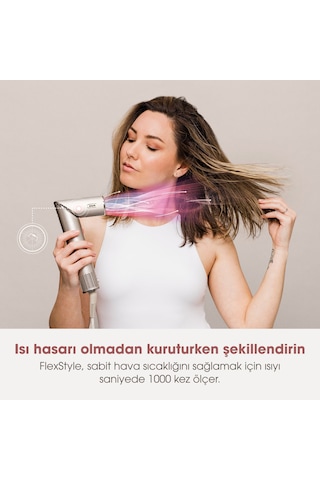 Shark FlexStyle 5-in-1 HD446SLEU Saç Kurutma & Şekillendirme Sistemi - Stone