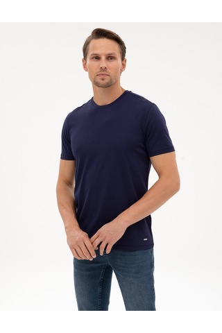 Pierre Cardin Erkek Lacivert Tişört Basic 50320102-vr033 Lacivert