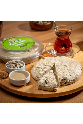 Helvacı Ali Antep Fıstıklı Kürek Tahin Helvası 500 G