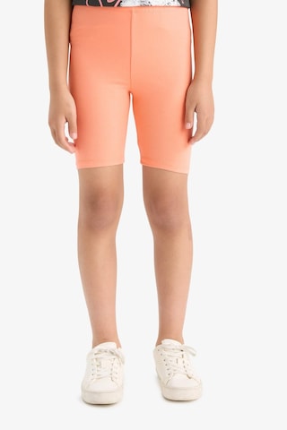 Defacto Kız Çocuk Kısa Boy Tayt B5591a825smog573 Turuncu