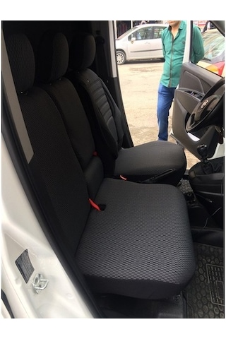 Fiat Doblo Cargo 2015-2021 Koltuk Kılıfı 2+1 Araca Özel 1. Kalite (139314490)