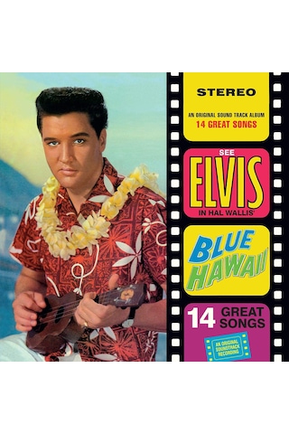 Elvis Presley - Blue Hawaii +1 Bonus Track - Limited Edition In Transparent Blue Vinyl. - Plak
