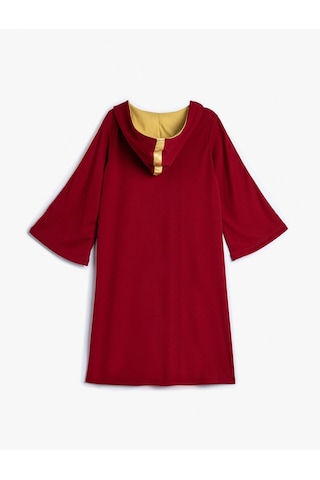 Koton Harry Potter Lisanslı Kostüm Kısa Kollu Kapşonlu Bordo 4wkb20010tk 4WKB20010TK464 Bordo