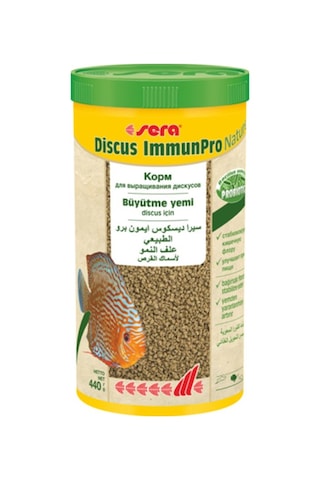 Sera Discus İmmun Pro Nature Büyütme Yemi 250 ML