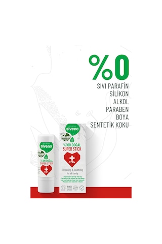 Siveno %100 Doğal Super Stick Anlık Yatıştırıcı Onarıcı Organik Yalancı İğde Yağlı 6 G
