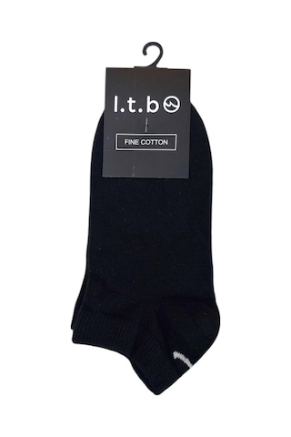 Ltb Carmen Unisex 2'li Paket 4 Çift Çorap Siyah