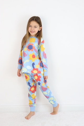Kız Pijama Takımı Mavi