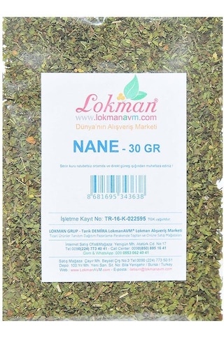 Lokman Nane 30 G