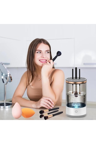 Nidage Makyaj Fırçası Temizleme Cihazı