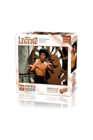 1000 Parça Bruce Lee Temalı Eğlenceli Bulmaca