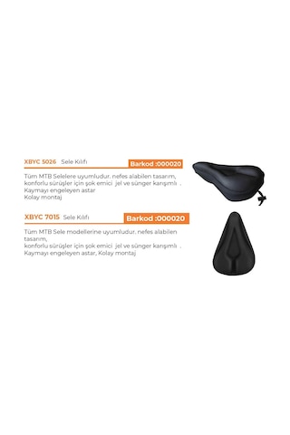 Xbyc 7015 Comfort Silikon Sele Kılıfı Ortopedik Koltuk Kılıf 2021 Gri - Siyah